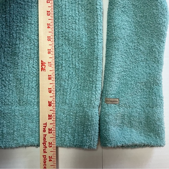 Columbia Womens Mint Green Soft Chenille Turtleneck Pullover Sweater Size Medium - Picture 5 of 7